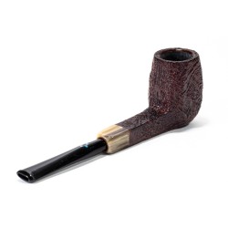 Briar Pipe Sasieni 4 Dot Walnut Ruff Sandblasted Square Panel SV 2602