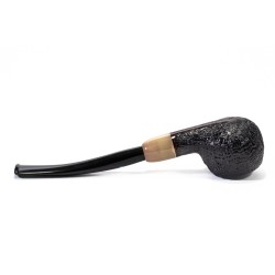 Pipa Sasieni 4 Dot Dark Ruff Sabbiata Prince SS 2611 | Pipeonline