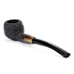 Pipa Sasieni 4 Dot Dark Ruff Sabbiata Prince SS 2609 | Pipeonline