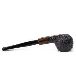 Pipa Sasieni 4 Dot Dark Ruff Sabbiata Prince