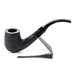 Pipa Sasieni 4 Dot Ruff Root Sabbiata Bent SS 2604 | Pipeonline