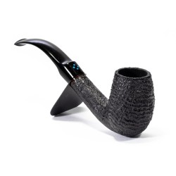 Pipa Sasieni 4 Dot Ruff Root Sabbiata Bent