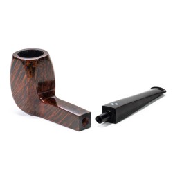 Briar Pipe Sasieni 4 Dot Walnut Smooth Square Panel