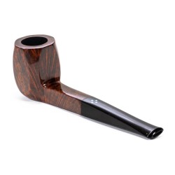 Briar Pipe Sasieni 4 Dot Walnut Smooth Square Panel