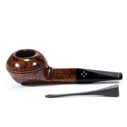 Pipa Sasieni 4 Dot Walnut Liscia Rhodesian SS 2613 | Pipeonline