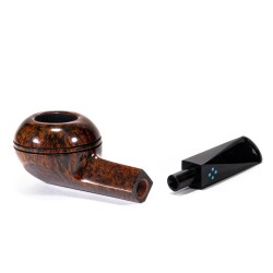 Pipa Sasieni 4 Dot Walnut Liscia Rhodesian SS 2613 | Pipeonline