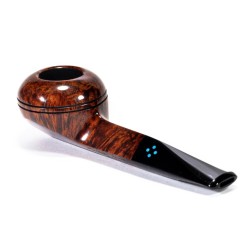 Pipa Sasieni 4 Dot Walnut Liscia Rhodesian SS 2623 | Pipeonline