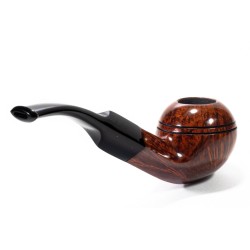 Pipa Sasieni 4 Dot Walnut Liscia Bent Rhodesian SS 2628 | Pipeonline