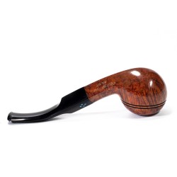 Briar Pipe Sasieni 4 Dot Walnut Smooth Bent Rhodesian SV 2626