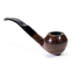 Pipa Sasieni 4 Dot Walnut Liscia Bent Rhodesian