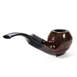 Briar Pipe Sasieni 4 Dot Walnut Smooth Bent Rhodesian