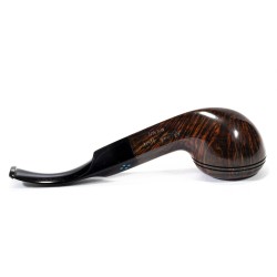 Pipa Sasieni 4 Dot Walnut Liscia Bent Rhodesian