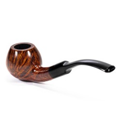 Pipa Sasieni 4 Dot Walnut Liscia Bent Apple SS 2621 | Pipeonline