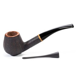 Pipa in Radica Castoldi Sabbiata Bent Brandy CS 2606 | Pipeonline