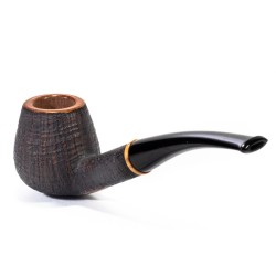 Briar Pipe Castoldi Sandblasted Bent Brandy CS 2606 | Buy Now