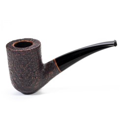 Briar Pipe Castoldi Sandblasted Bent Billiard CS 2602 | Buy Now