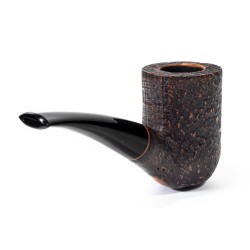 Briar Pipe Castoldi Sandblasted Bent Billiard CS 2602 | Buy Now