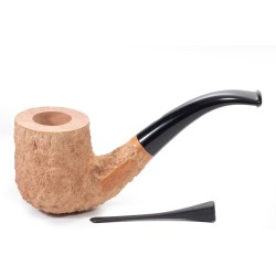 Pipa Castello Natural Vergin KKKK Bent Billiard CA 2613 | Pipeonline