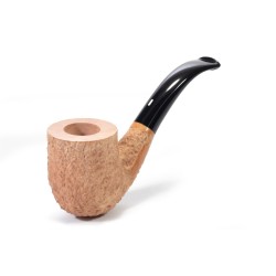 Pipa Castello Natural Vergin KKKK Bent Billiard CA 2613 | Pipeonline