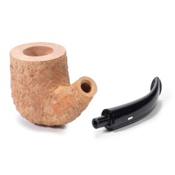 Pipa Castello Natural Vergin KKKK Bent Billiard CA 2613 | Pipeonline