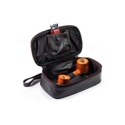 Borsa Portapipa e Tabacco Lubinski 2 Pipe I722C