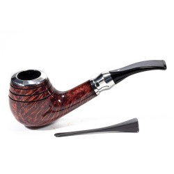 Pipa Vauen Shine Liscia Modello SH 161 Bent Apple | Pipeonline