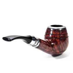 Pipa Vauen Shine Liscia Modello SH 161 Bent Apple | Pipeonline