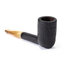 Pipa in Radica Ropp Vintage Briar Sabbiata 435 Billiard