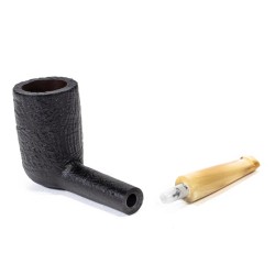 Pipa in Radica Ropp Vintage Briar Sabbiata 435 Billiard