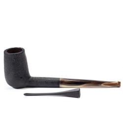 Pipa in Radica Ropp Vintage Briar Sabbiata K77 Chimney