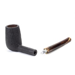 Pipa in Radica Ropp Vintage Briar Sabbiata K77 Chimney