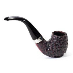 Pipa Peterson Cobble Rusticata Bent Billiard (221)