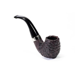 Pipa Peterson Cobble Rusticata Bent Billiard (221)