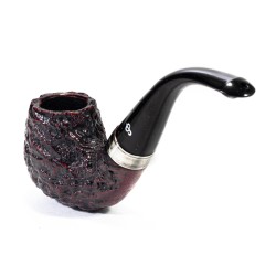 Pipa Peterson Cobble Rusticata Bent Billiard (221)