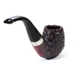 Pipa Peterson Cobble Rusticata Bent Billiard (221)
