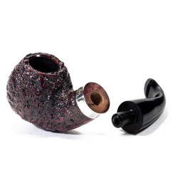 Pipe Peterson Cobble Rusticated Bent Apple (XL02)