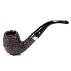 Pipe Peterson Cobble Rusticated Bent Billiard (69)
