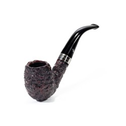 Pipa Peterson Cobble Rusticata Bent Billiard (69)