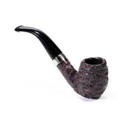 Pipe Peterson Cobble Rusticated Bent Billiard (69)