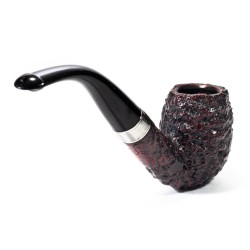 Pipa Peterson Cobble Rusticata Bent Billiard (69)