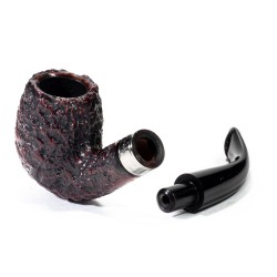 Pipa Peterson Cobble Rusticata Bent Billiard (69)