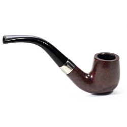 Briar Pipe Peterson Aran Smooth Bent Billiard (65)