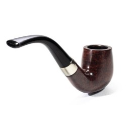Briar Pipe Peterson Aran Smooth Bent Billiard (65)