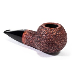 Pipa Talamona Calabash Reverse Rusticata Apple TA 2609 | Pipeonline