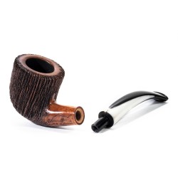 Briar Pipe Amorelli Penna Di San Michele Bent Dublin AM 2608 | Buy Now