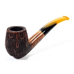 Briar Pipe Amorelli Penna Di San Michele Bent AM 2615 | Buy Now