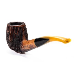 Briar Pipe Amorelli Penna Di San Michele Bent AM 2615 | Buy Now