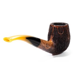 Briar Pipe Amorelli Penna Di San Michele Bent AM 2615 | Buy Now