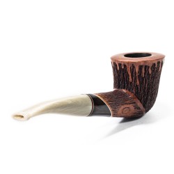 Briar Pipe Amorelli Penna Di San Michele Bent Dublin AM 2616 | Buy Now