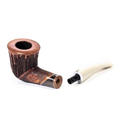 Briar Pipe Amorelli Penna Di San Michele Bent Dublin AM 2616 | Buy Now